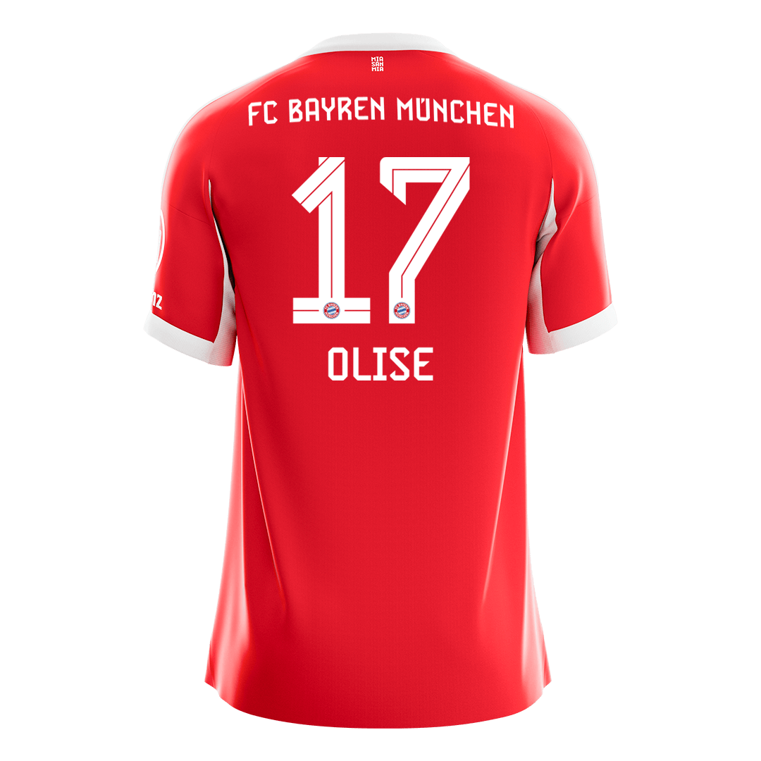 Bayern Munich Hjemmetrøje 2025/26 OLISE #17 [PREMIUM]