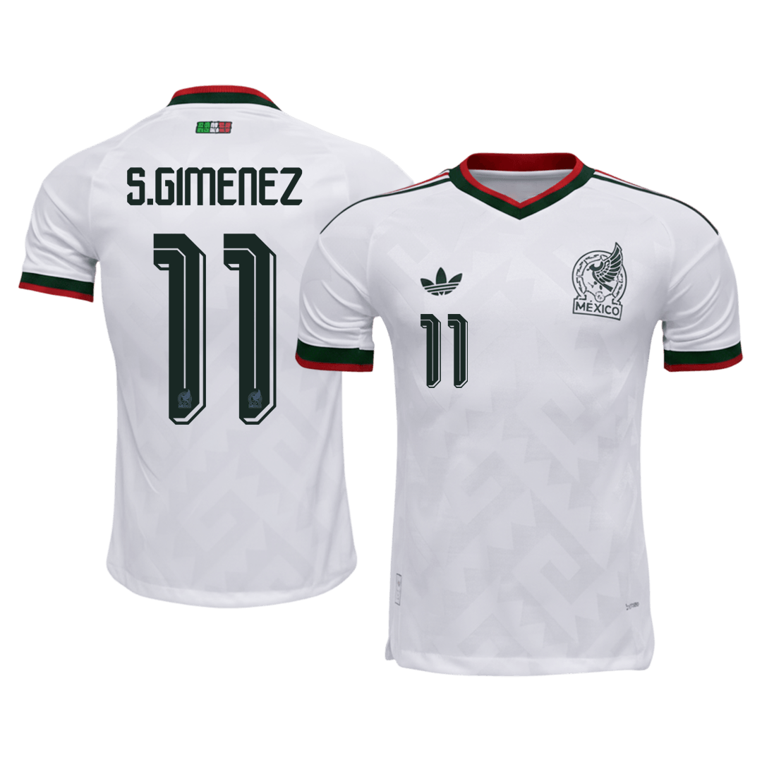 Mexico World Cup Udebanetrøje Spillerversion 2026 S.GIMENEZ #11