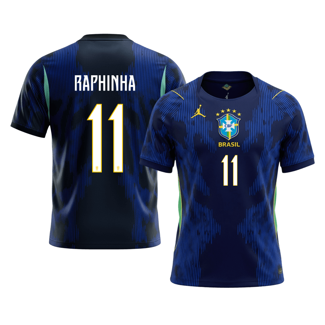 Brazil World Cup Udebanetrøje 2026 RAPHINHA #11