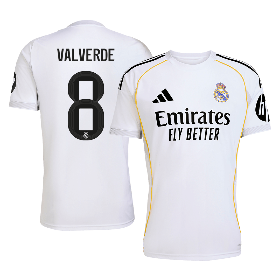 Real Madrid Hjemmetrøje 2025/26 VALVERDE #8