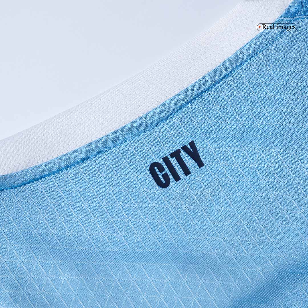 Manchester City Hjemmebanetrøje Spillerversion 2025/26 HAALAND #9 – Billede 2