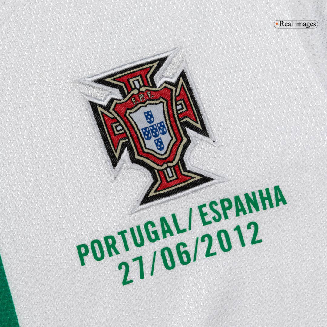 Portugal Retro Udebanetrøje 2012 – Billede 6