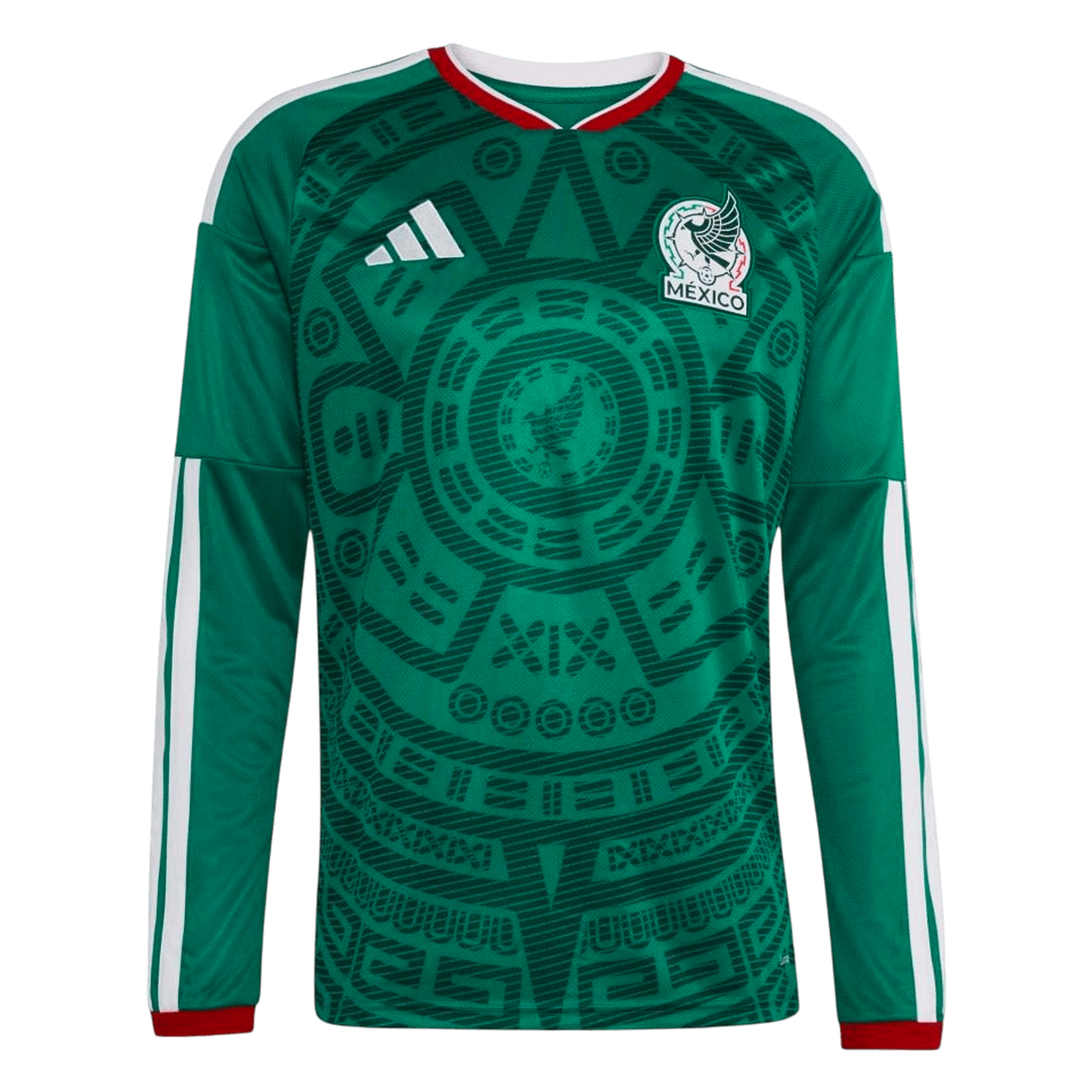 Mexico World Cup Langærmet Hjemmebanetrøje 2026