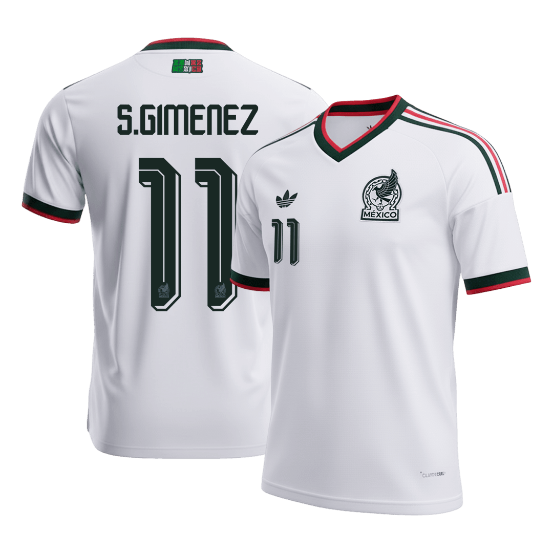 Mexico World Cup Udebanetrøje 2026 S.GIMENEZ #11