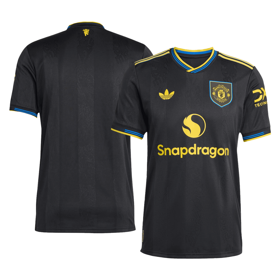 Manchester United Tredjebanetrøje Spillerversion 2025/26 – Billede 2