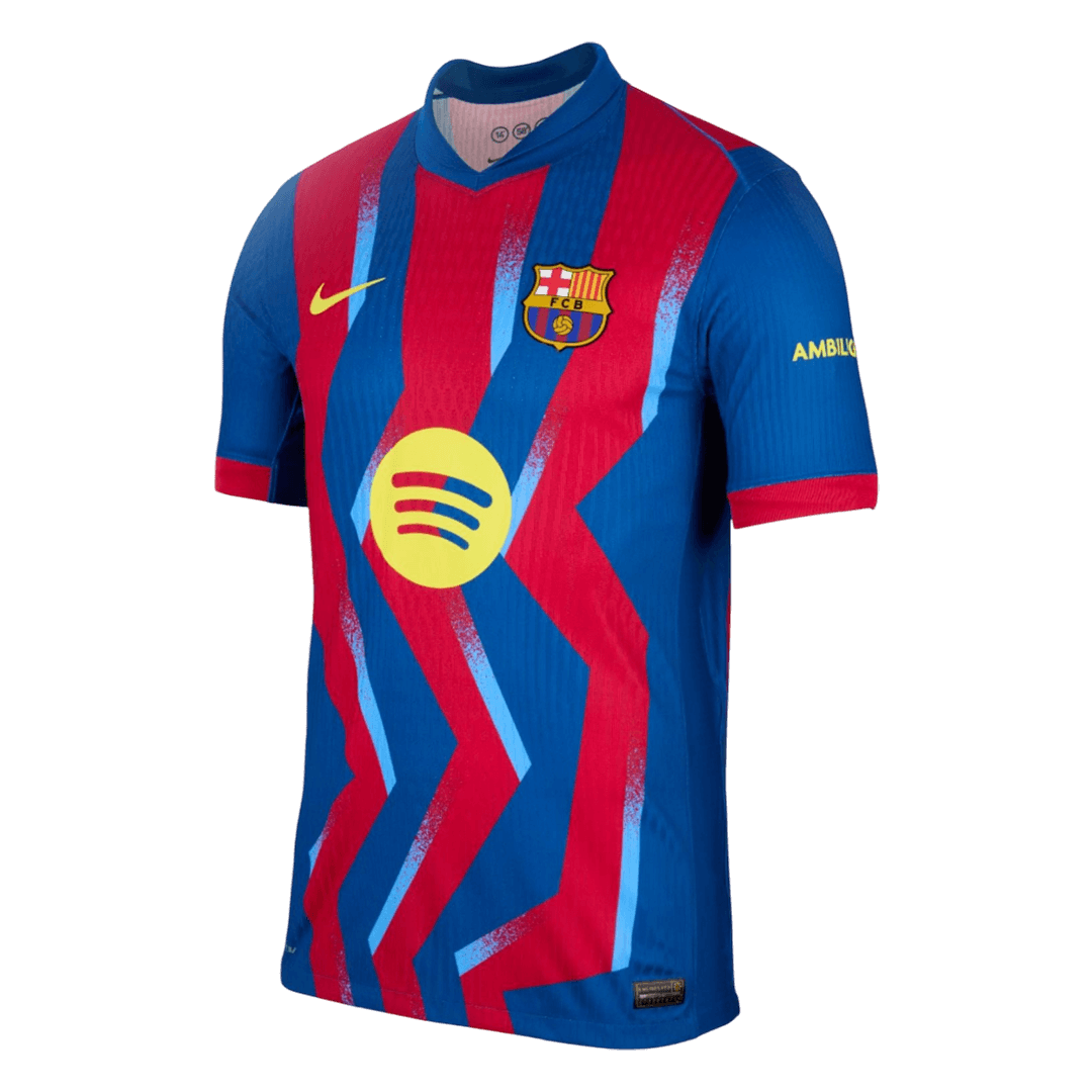 Barcelona Fjerdebanetrøje Spillerversion 2025/26