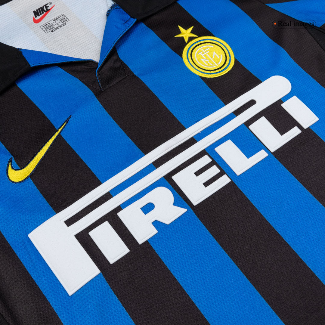 Inter Milan Retro Hjemmebanetrøje 1998/99 – Billede 5