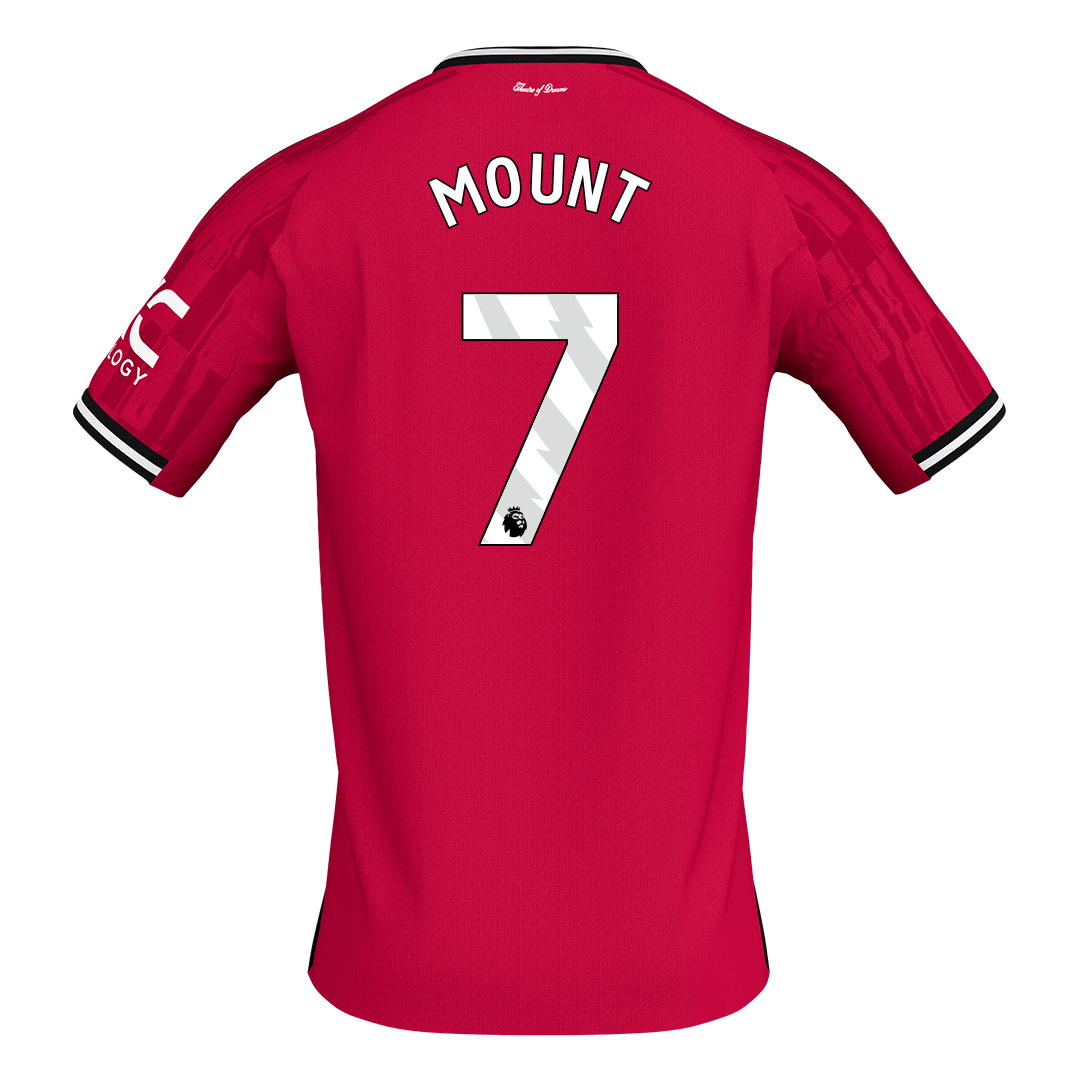 Manchester United Hjemmetrøje 2025/26 MOUNT #7 [PREMIUM]