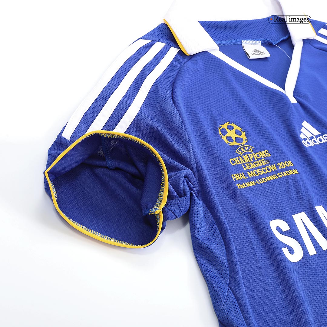 Chelsea Retro Hjemmebanetrøje 2008 UCL UCL Final – Billede 6