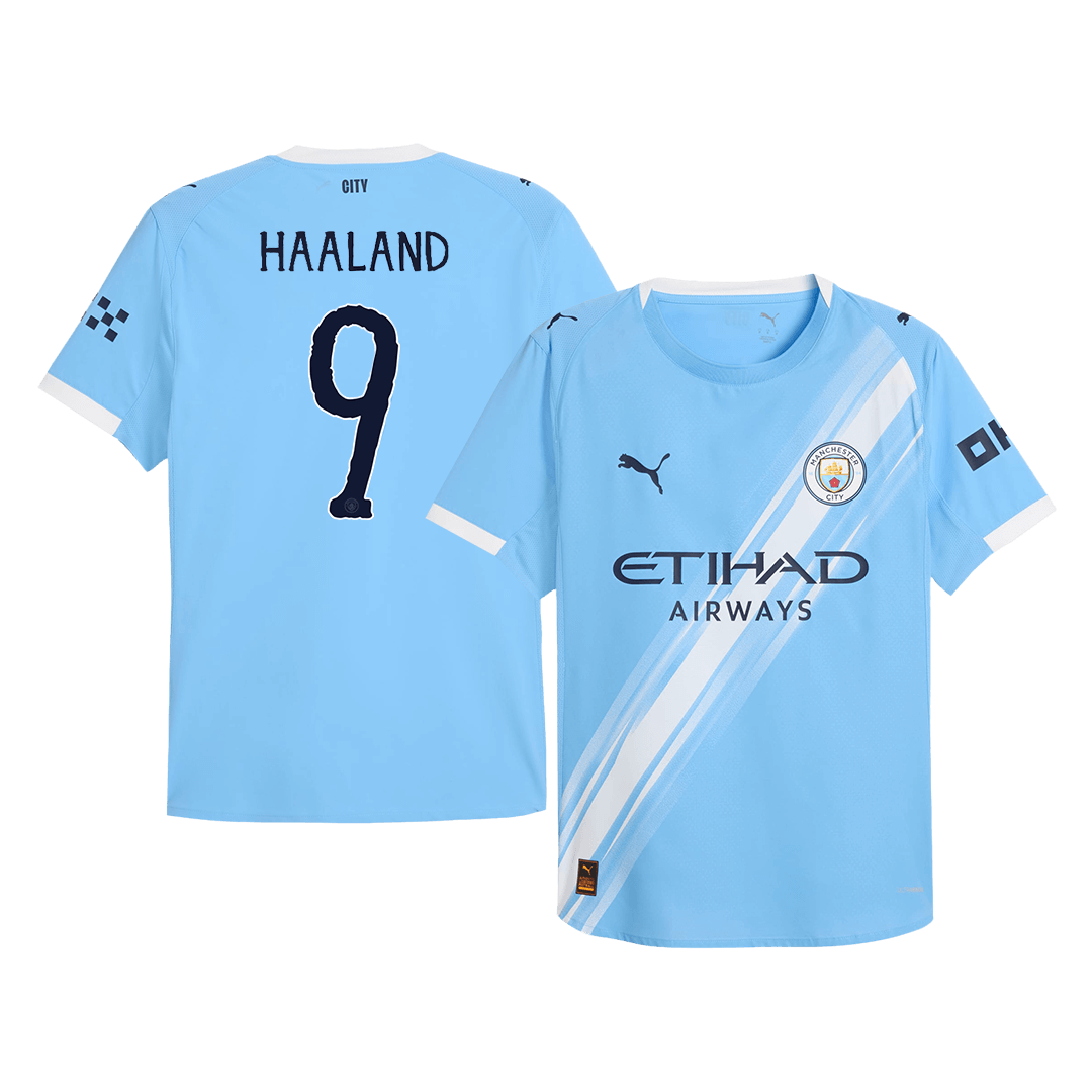 Manchester City World Cup Hjemmebanetrøje Spillerversion 2025/26 HAALAND #9