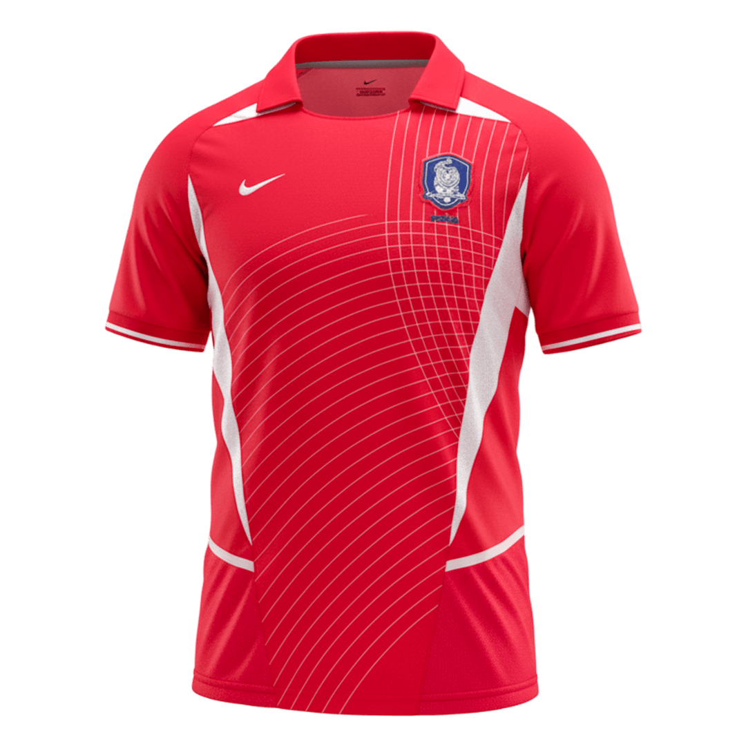 South Korea Retro Hjemmebanetrøje 2002