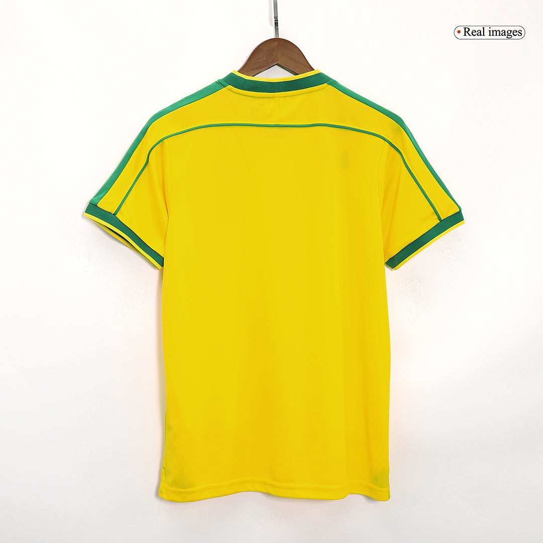 Brazil Retro Hjemmebanetrøje 1998 – Billede 8