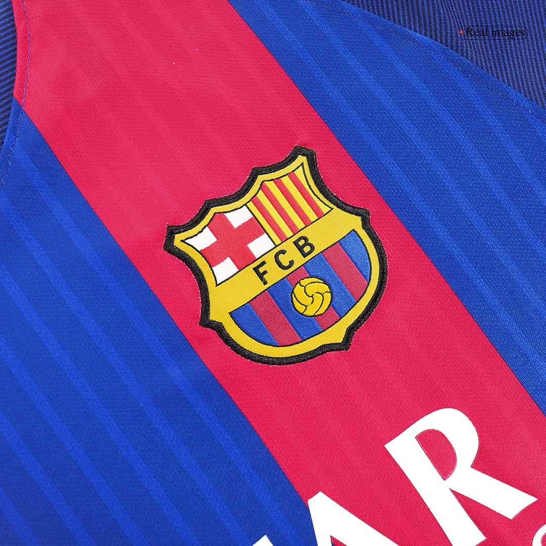 Barcelona Retro Hjemmebanetrøje 2016/17 MESSI #10 – Billede 6