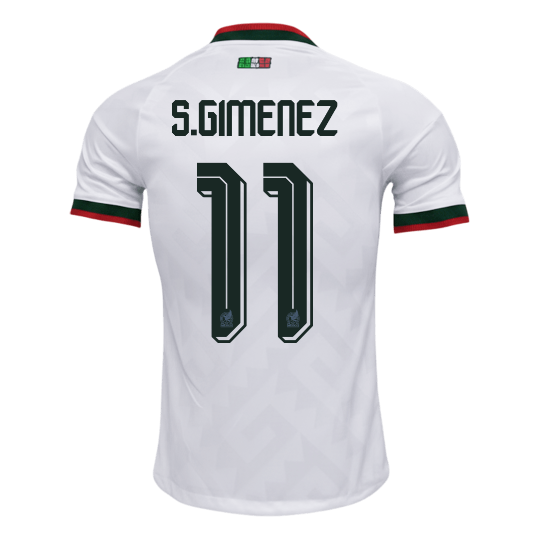 Mexico World Cup Udebanetrøje Spillerversion 2026 S.GIMENEZ #11 – Billede 10