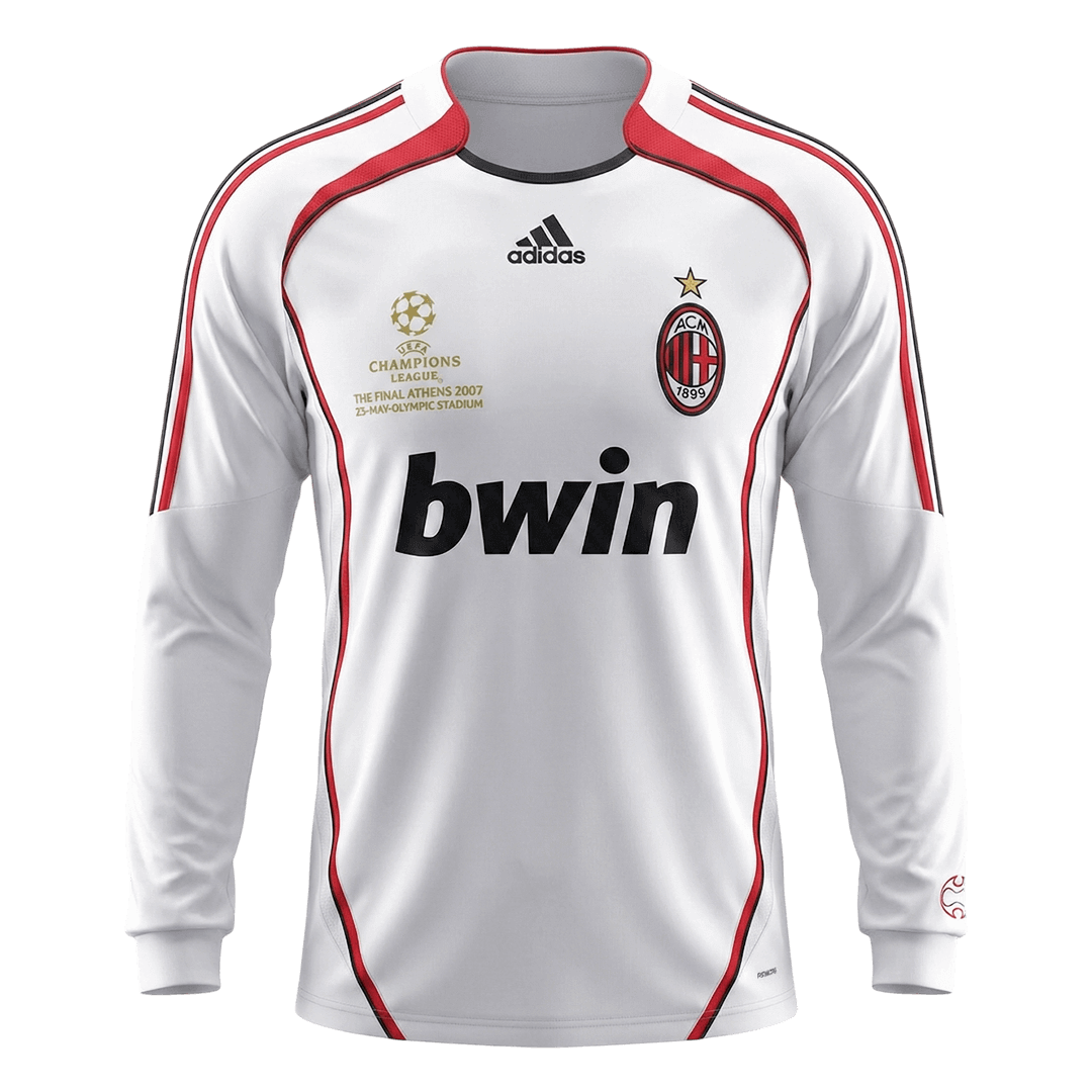 AC Milan Retro Langærmet Udebanetrøje 2006/07
