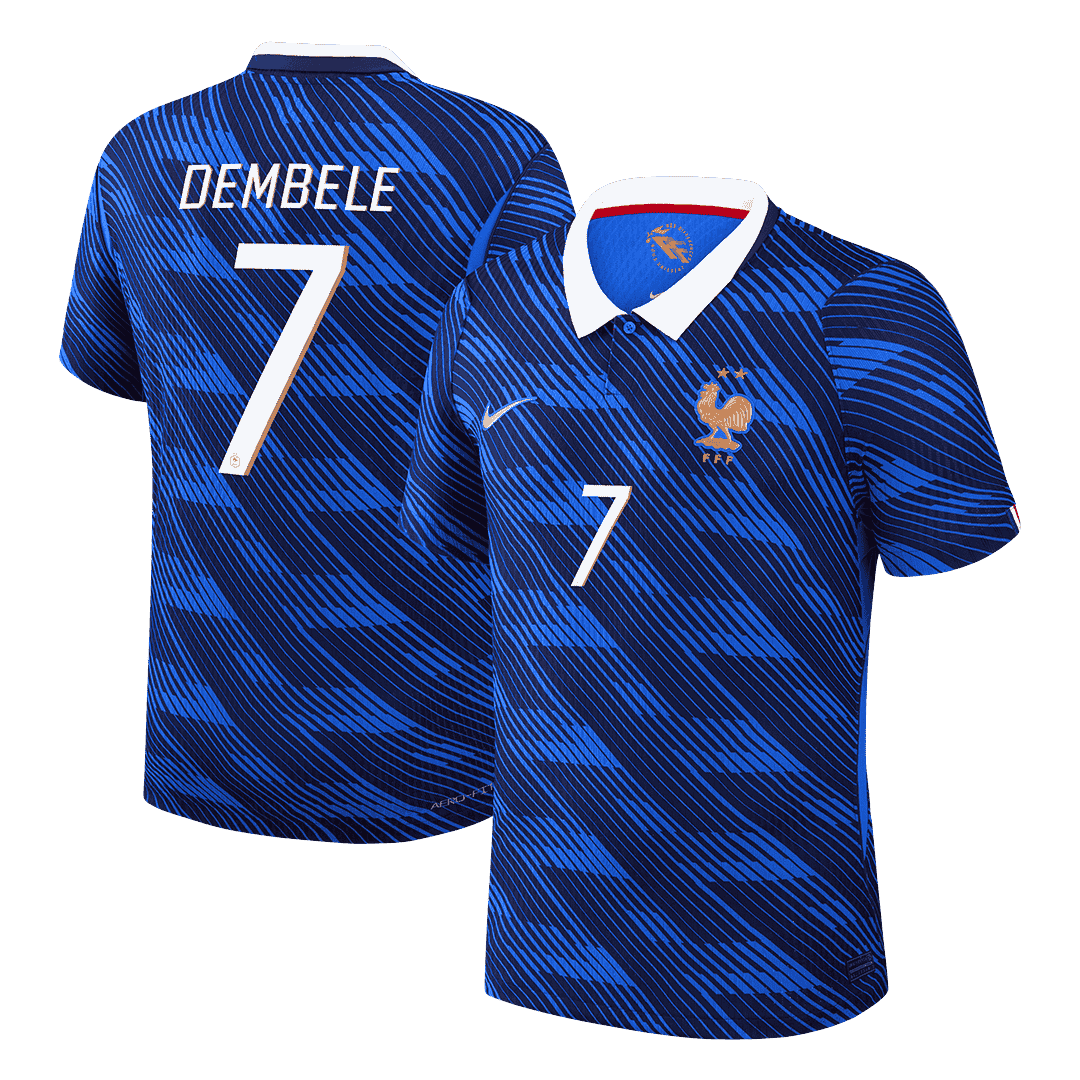 France World Cup Hjemmebanetrøje Spillerversion 2026 DEMBELE #7