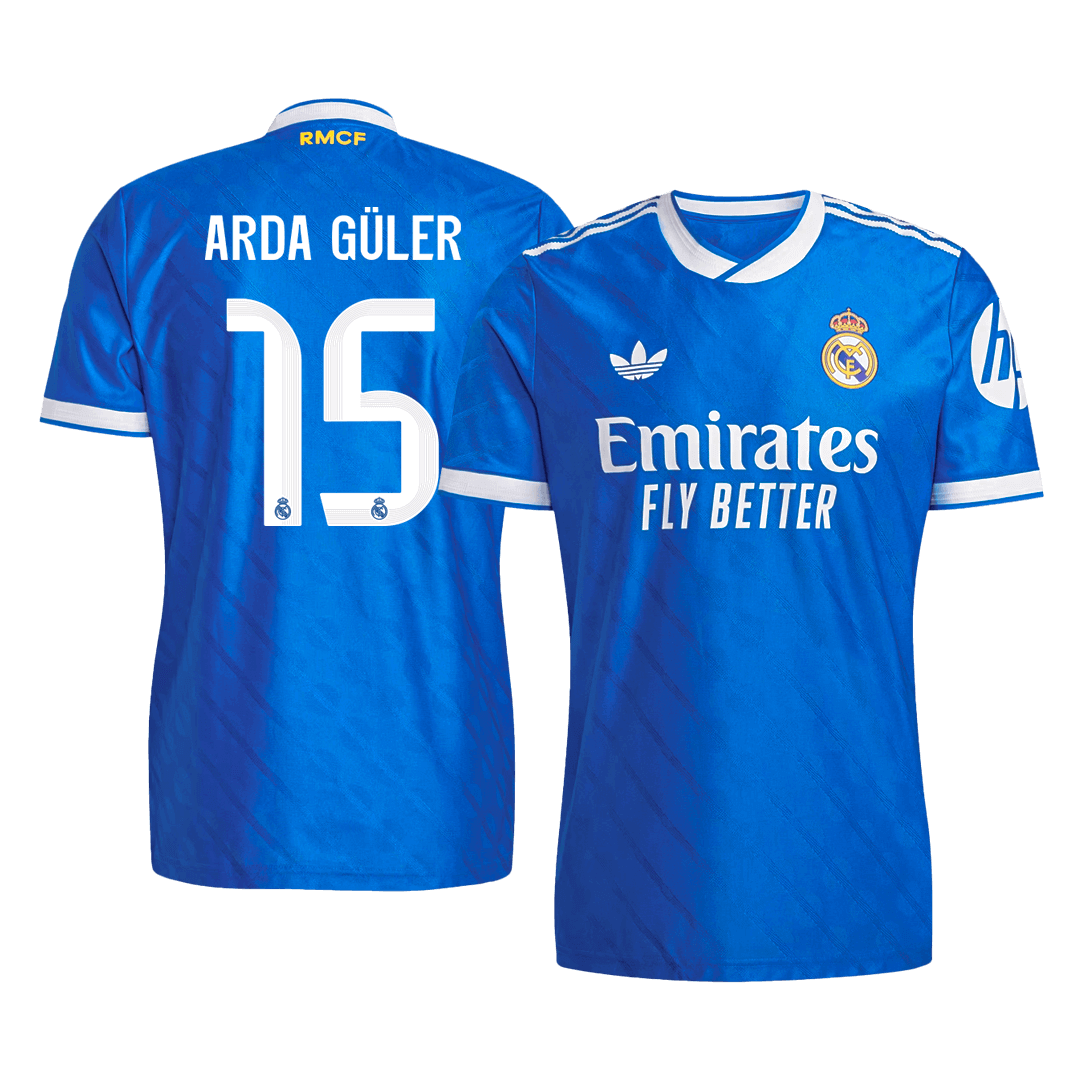 Real Madrid Tredjebanetrøje Spillerversion 2025/26 ARDA GÜLER #15