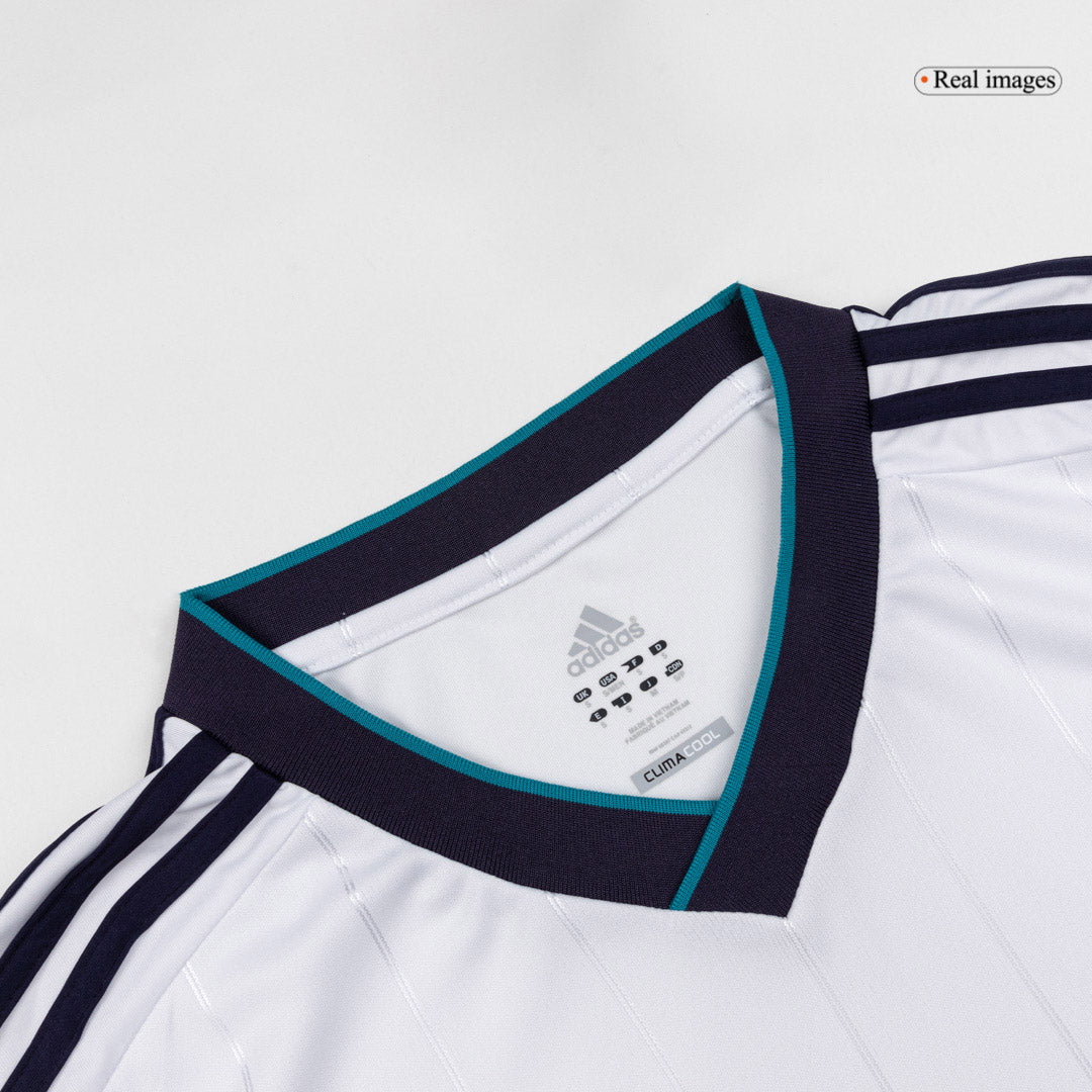 Real Madrid Retro Langærmet Hjemmebanetrøje 2012/13 – Billede 7