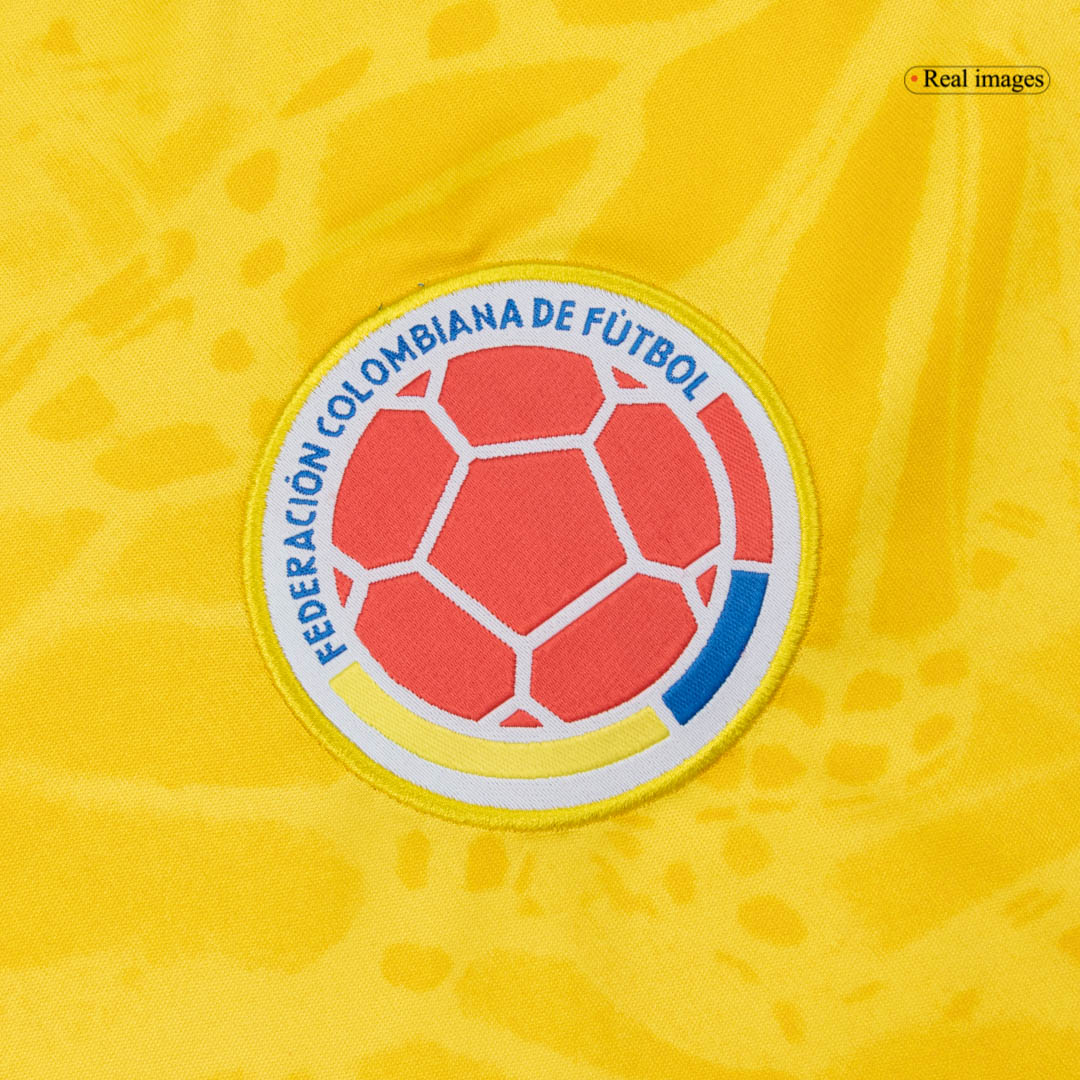 Colombia World Cup Langærmet Hjemmebanetrøje 2026 – Billede 6