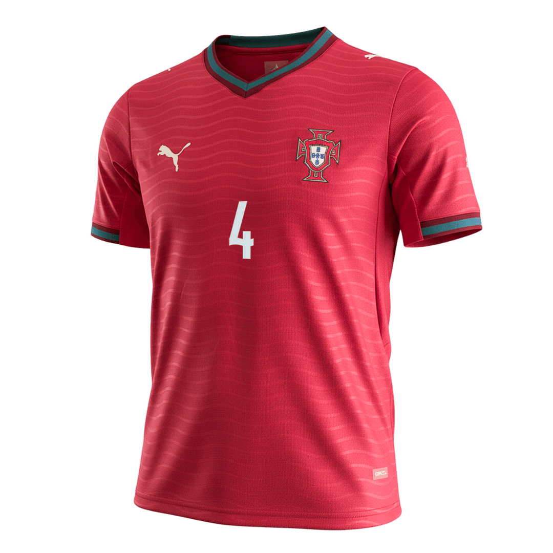 Portugal World Cup Hjemmetrøje 2026 RÚBEN DIAS #4