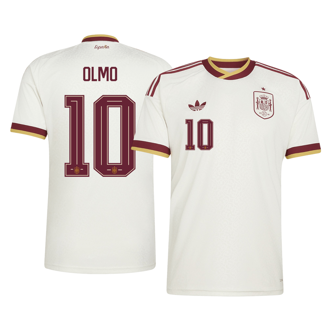 Spain World Cup Udebanetrøje 2026 OLMO #10