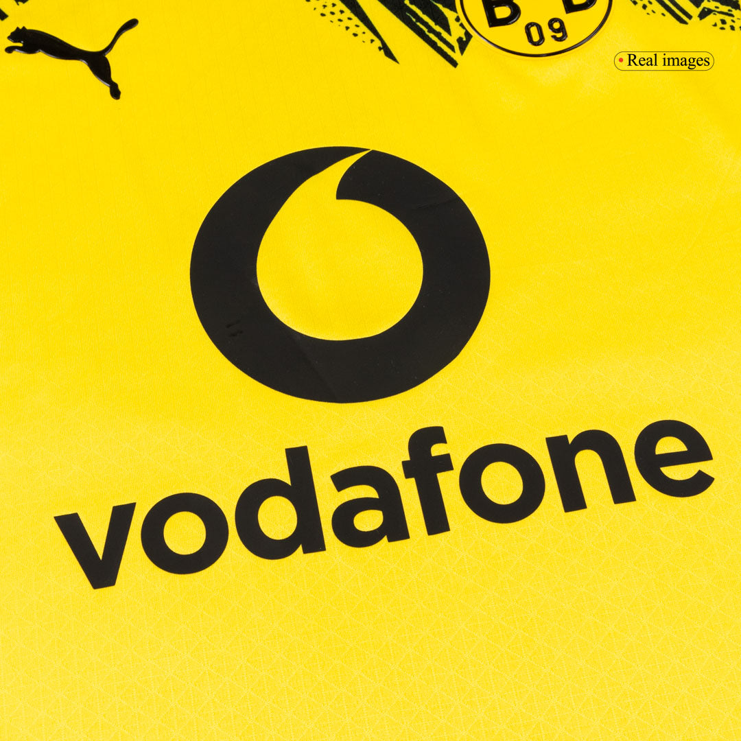 Borussia Dortmund Hjemmebanetrøje Spillerversion 2025/26 – Billede 6