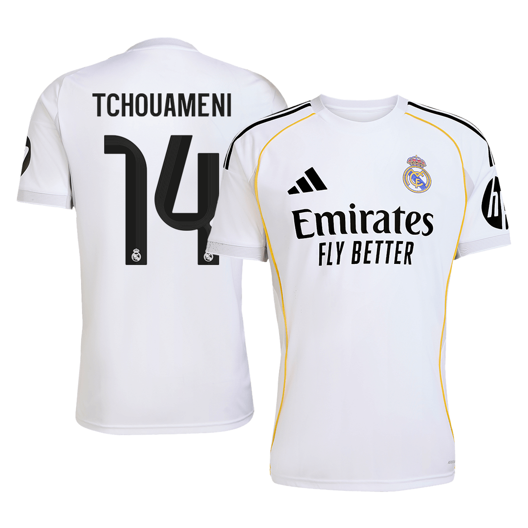 Real Madrid Hjemmetrøje 2025/26 TCHOUAMENI #14