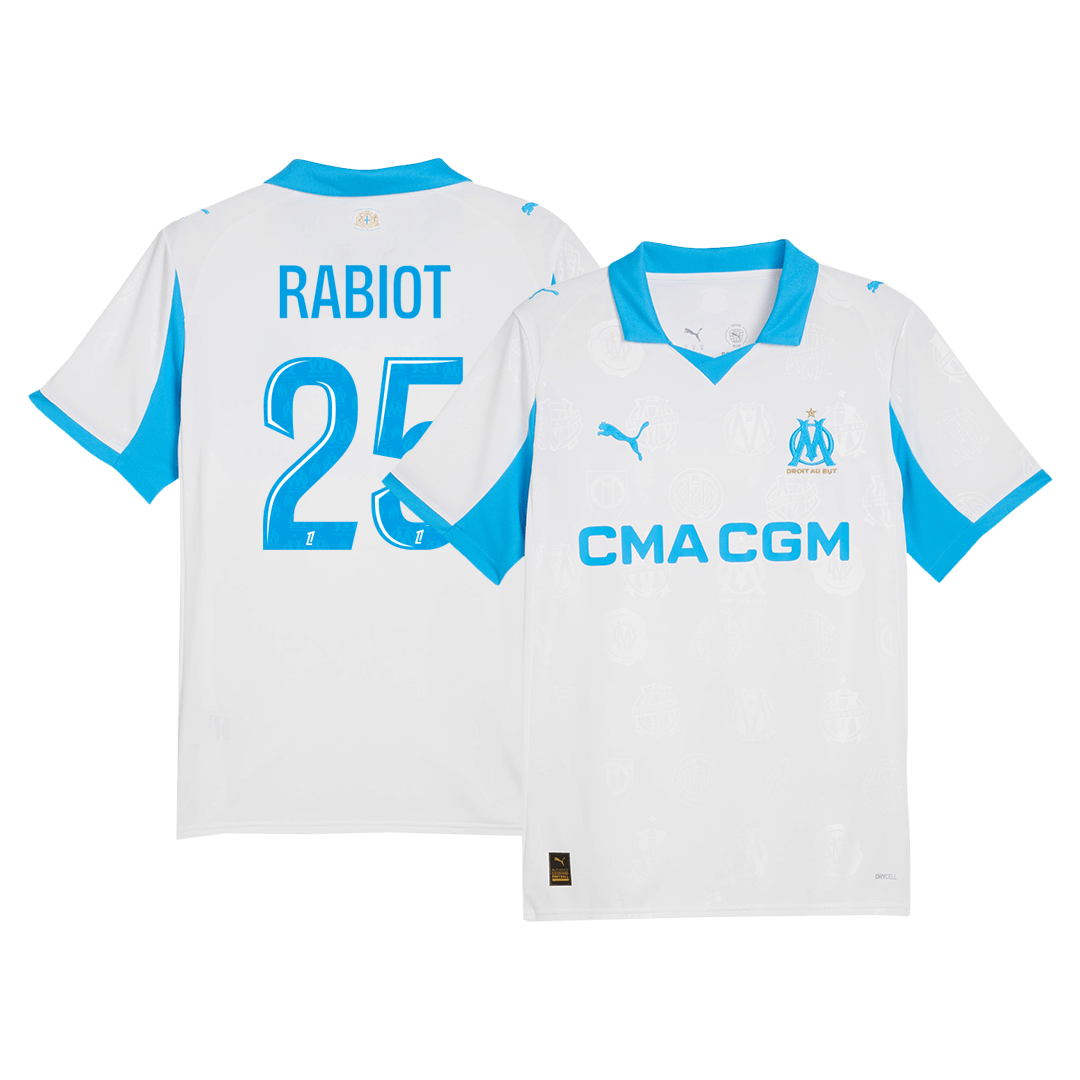 Marseille Hjemmetrøje 2025/26 RABIOT #25