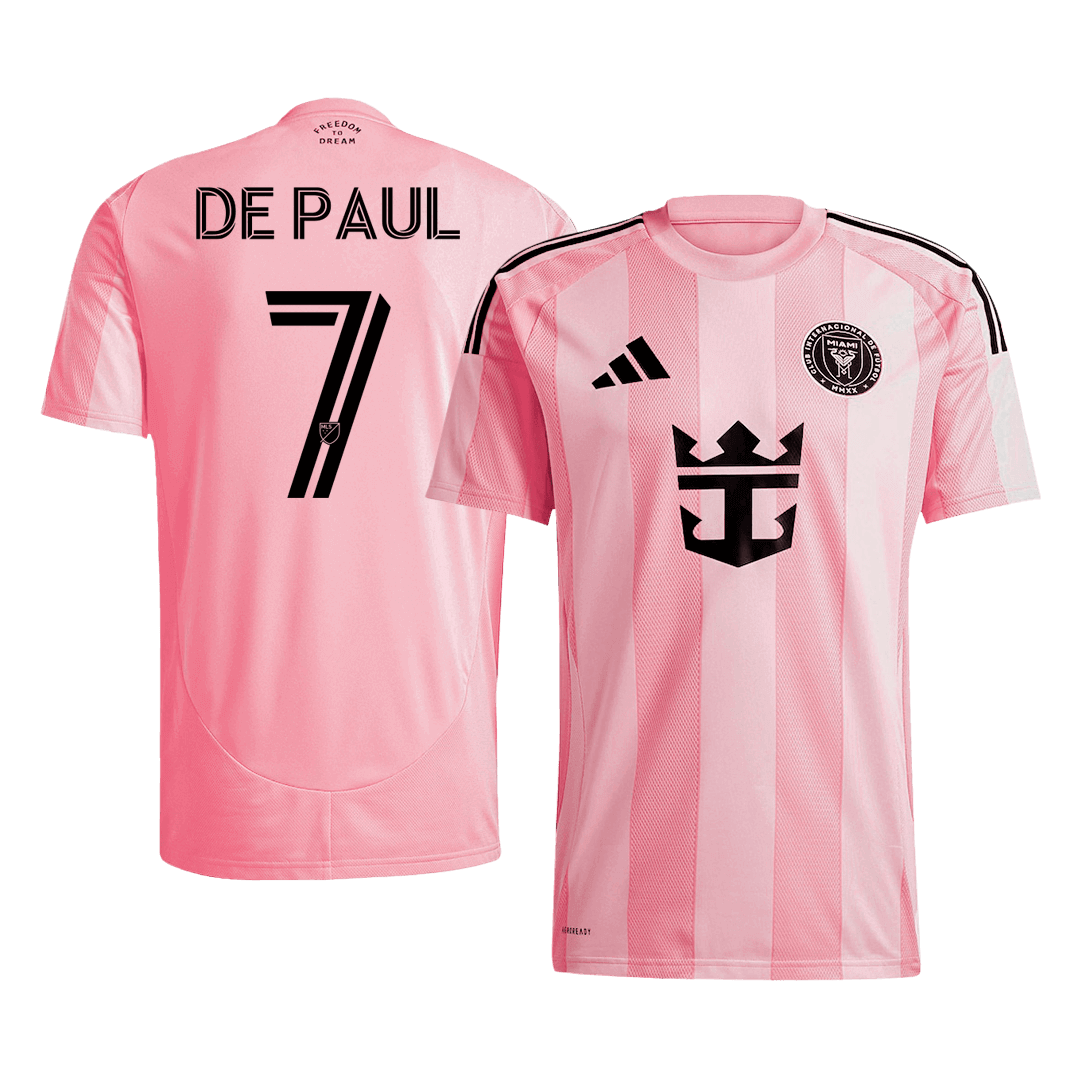 Inter Miami CF Hjemmetrøje 2025 DE PAUL #7