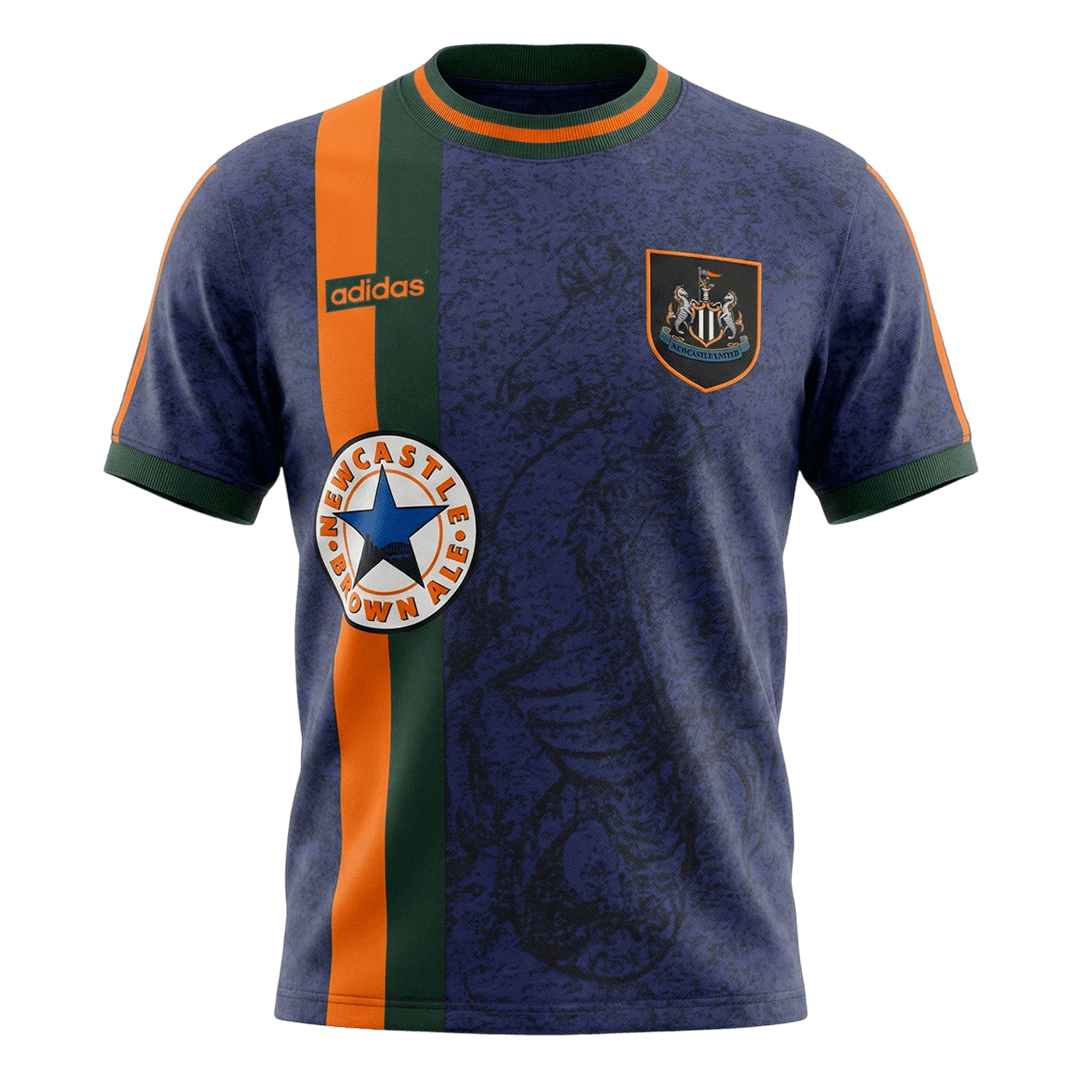 Newcastle United Retro Udebanetrøje 1997/98
