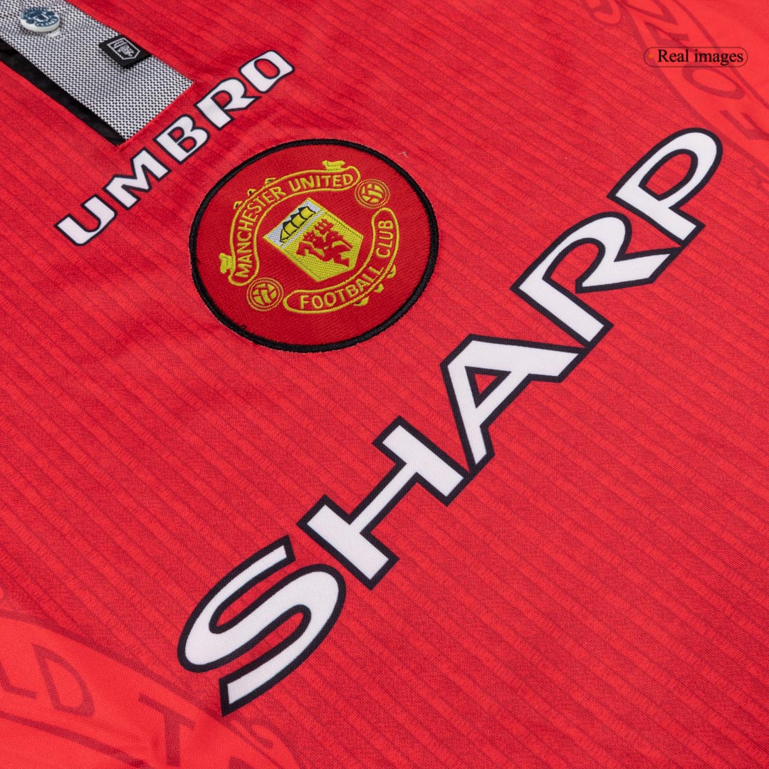 Manchester United Retro Hjemmebanetrøje 1996/97 – Billede 5