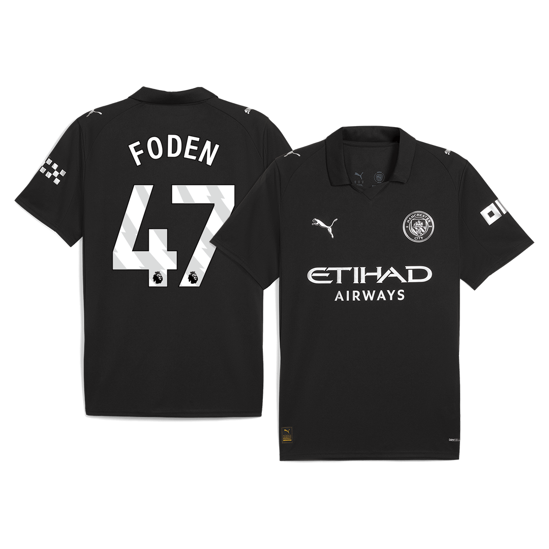 Manchester City Udebanetrøje 2025/26 FODEN #47