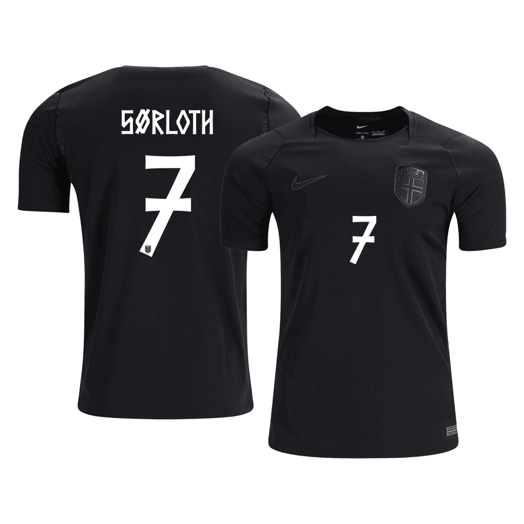 Norway World Cup Udebanetrøje 2026 SØRLOTH #7 – Billede 3