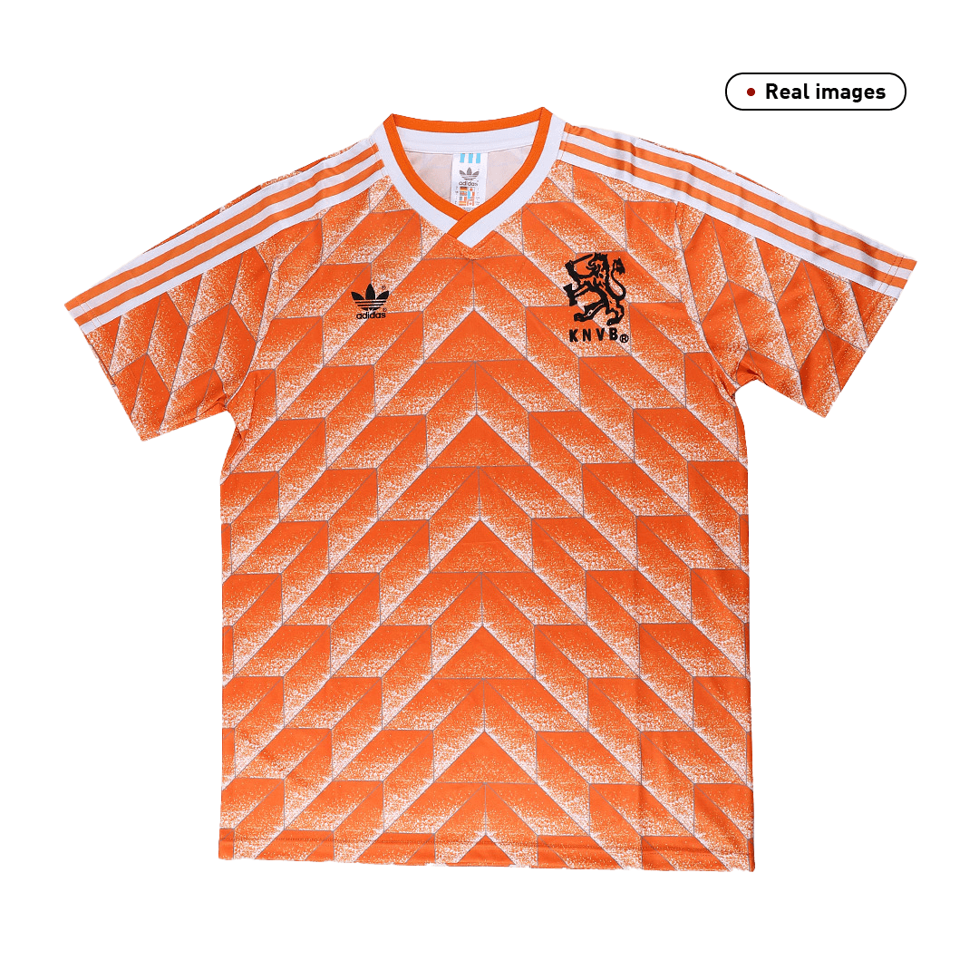Netherlands Retro Hjemmebanetrøje 1988 – Billede 2