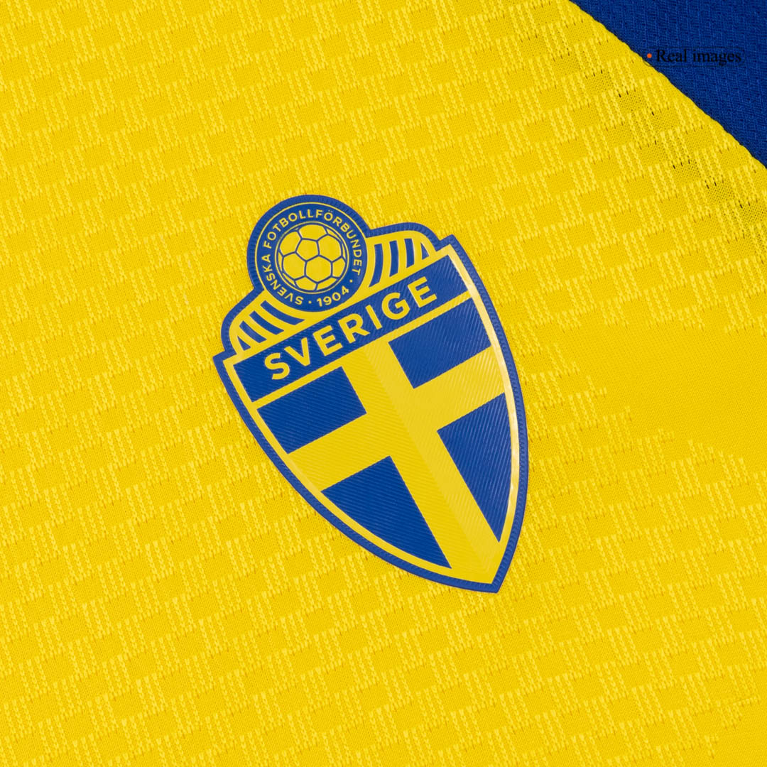 Sweden World Cup Hjemmebanetrøje Spillerversion 2026 – Billede 7