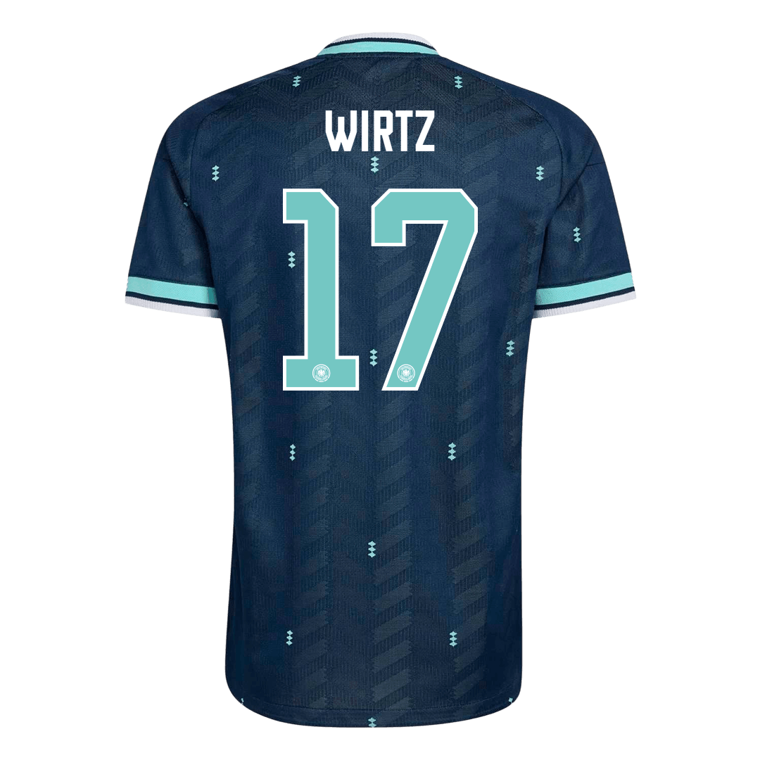 Germany World Cup Udebanetrøje Spillerversion 2026 WIRTZ #17 – Billede 9