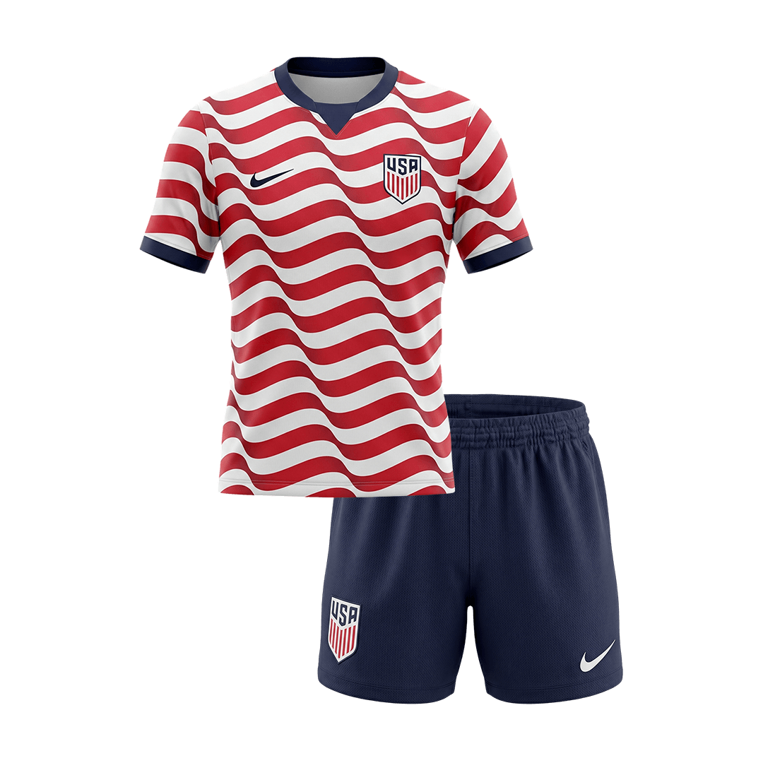 USA World Cup Hjemmesæt Børn 2026 [PREMIUM]