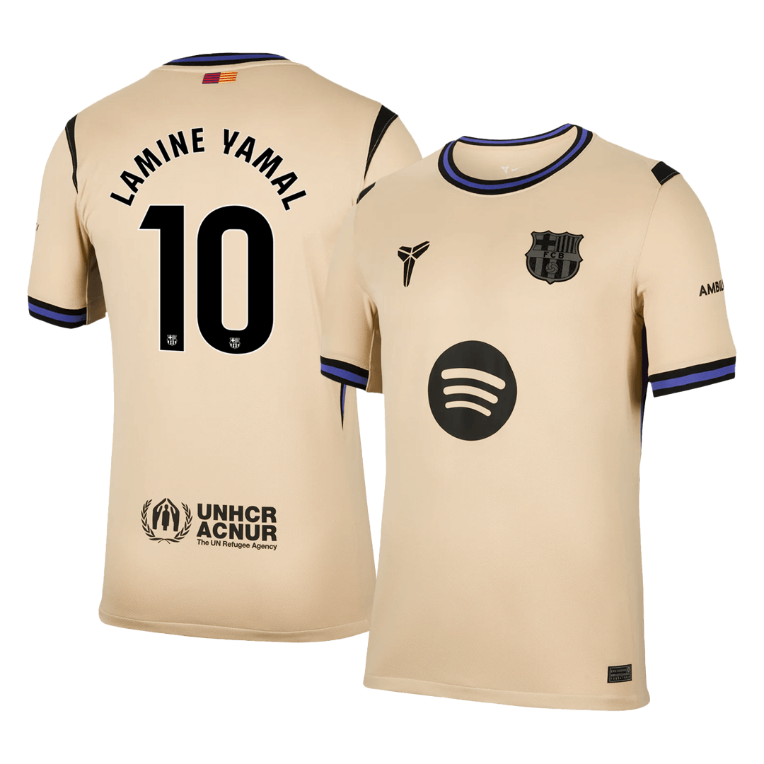 Barcelona Udebanetrøje 2025/26 LAMINE YAMAL #10