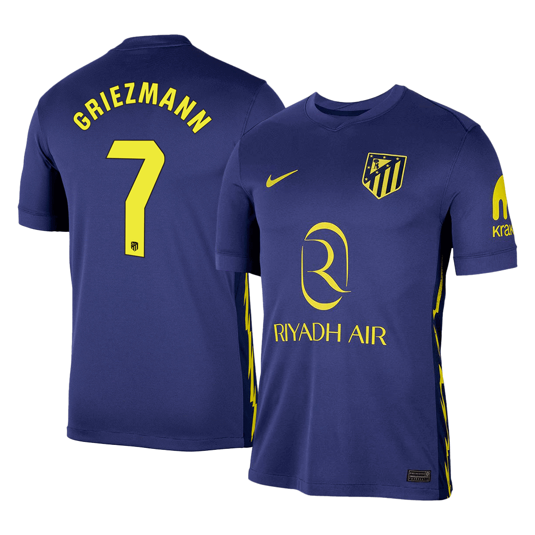 Atletico Madrid Udebanetrøje 2025/26 GRIEZMANN #7
