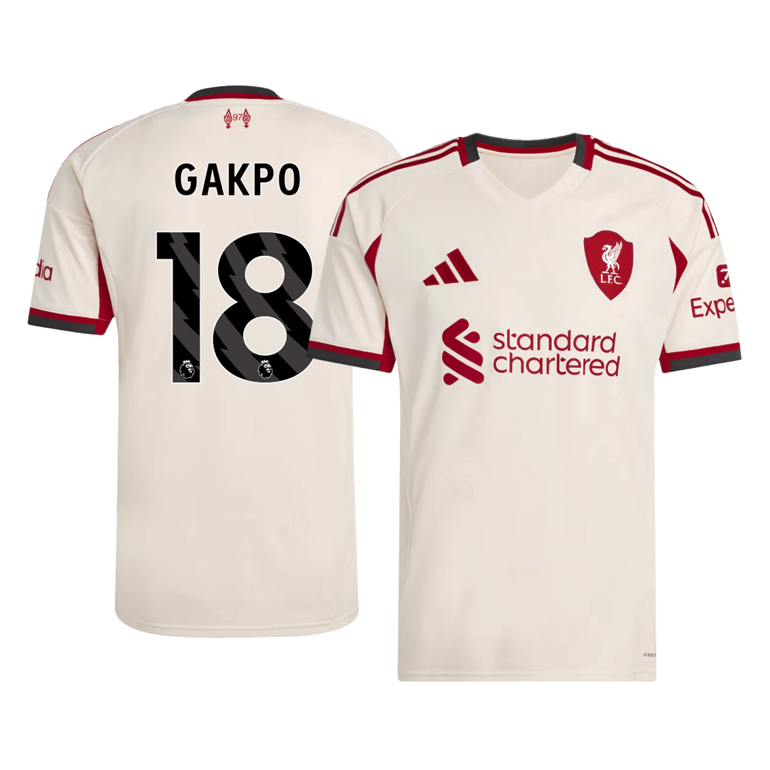 Liverpool Udebanetrøje 2025/26 GAKPO #18