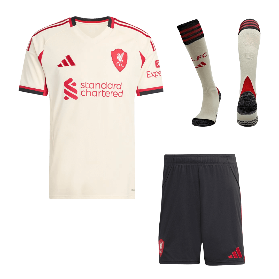 Liverpool Udebanesæt 3-dele 2025/26