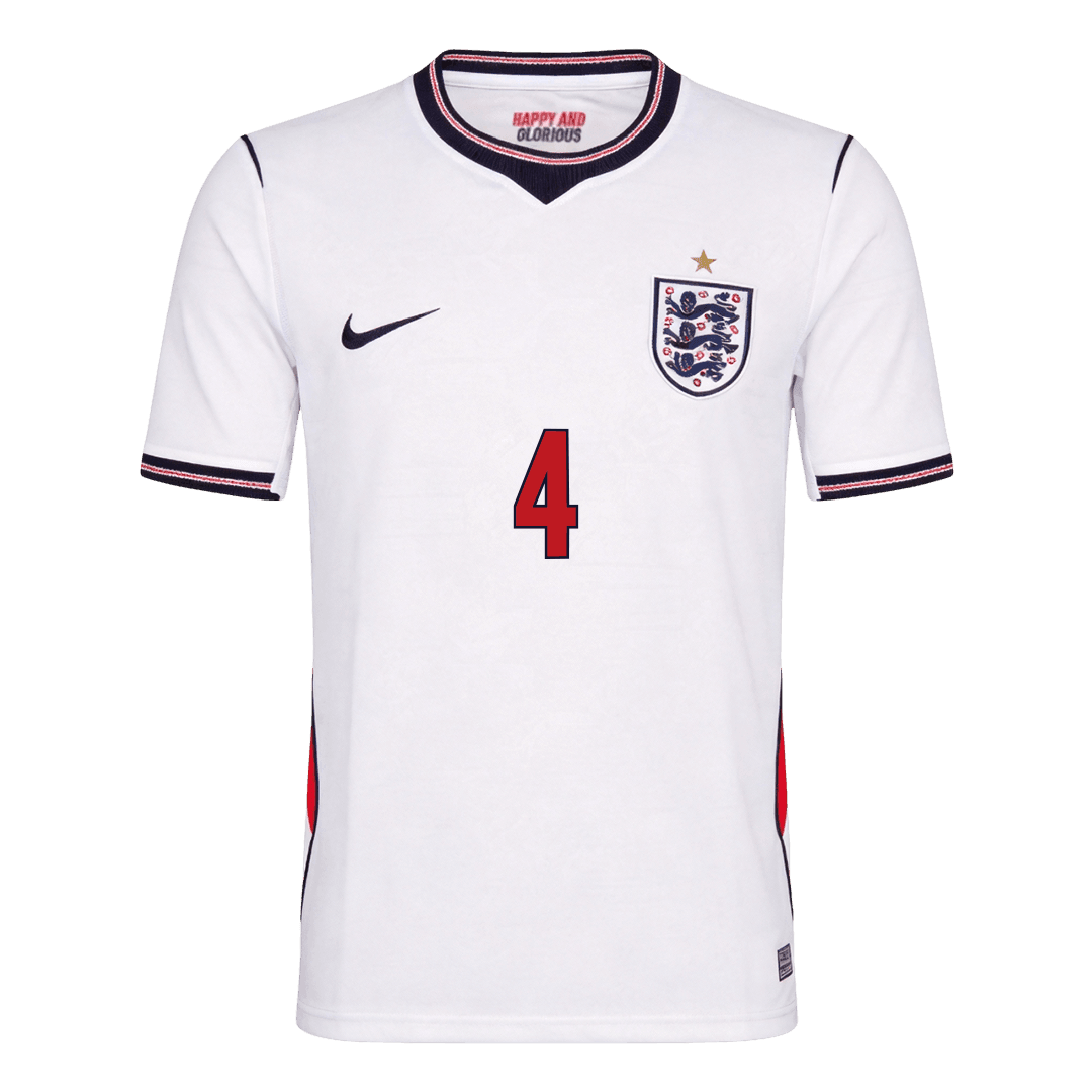 England World Cup Hjemmetrøje 2026 RICE #4 – Billede 2
