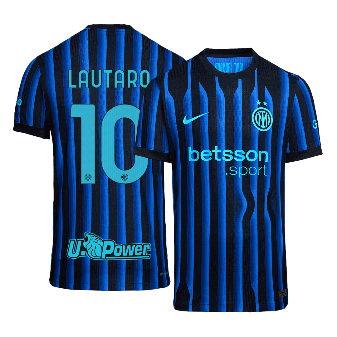 Inter Milan Hjemmebanetrøje Spillerversion 2025/26 LAUTARO #10