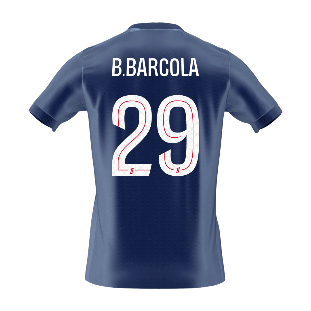 PSG Hjemmetrøje 2025/26 B.BARCOLA #29 [PREMIUM]