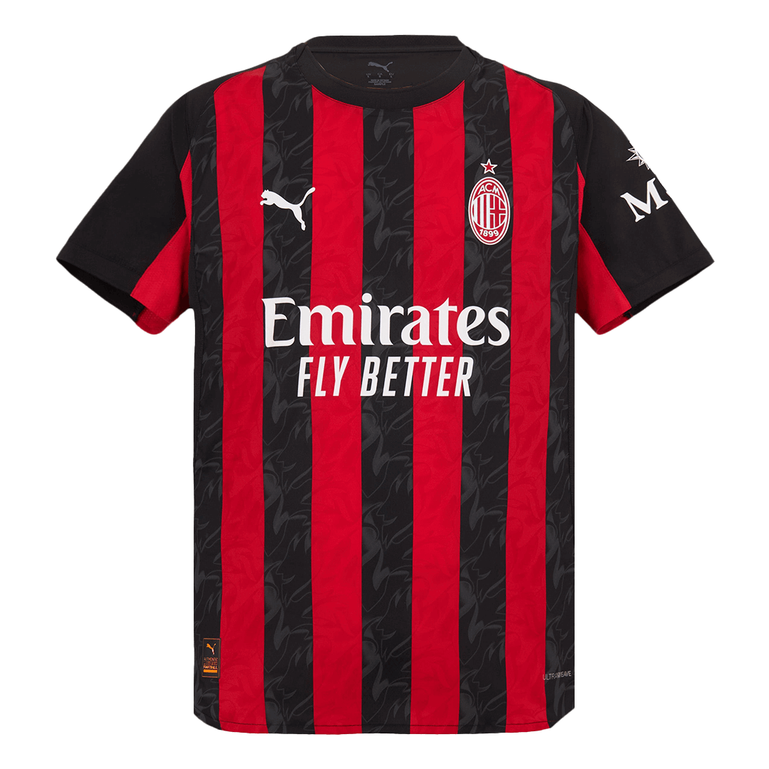 AC Milan Hjemmebanetrøje Spillerversion 2025/26