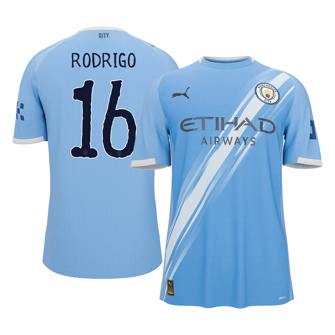 Manchester City World Cup Hjemmetrøje 2025/26 RODRIGO #16 [PREMIUM]