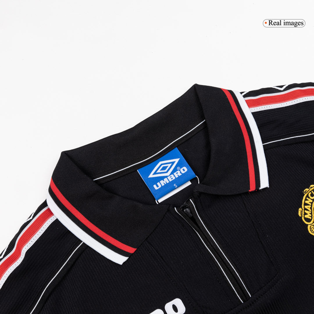 Manchester United Retro Udebanetrøje 1998 – Billede 8