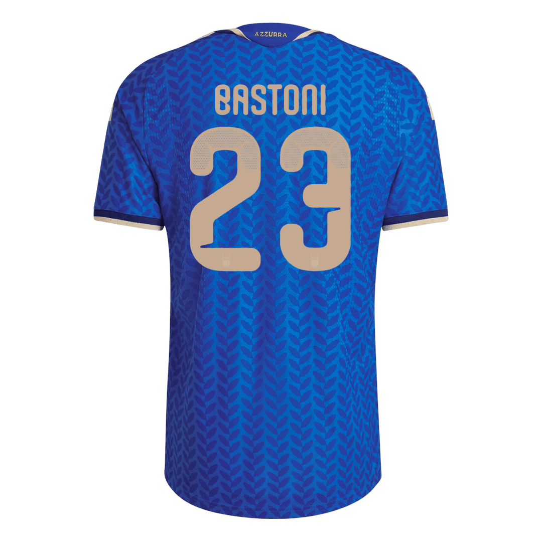Italy World Cup Hjemmebanetrøje Spillerversion 2026 BASTONI #23 – Billede 9