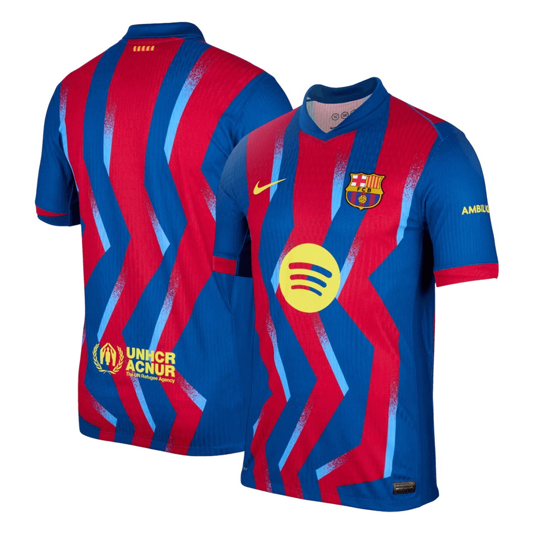 Barcelona Fjerdebanetrøje Spillerversion 2025/26 – Billede 12