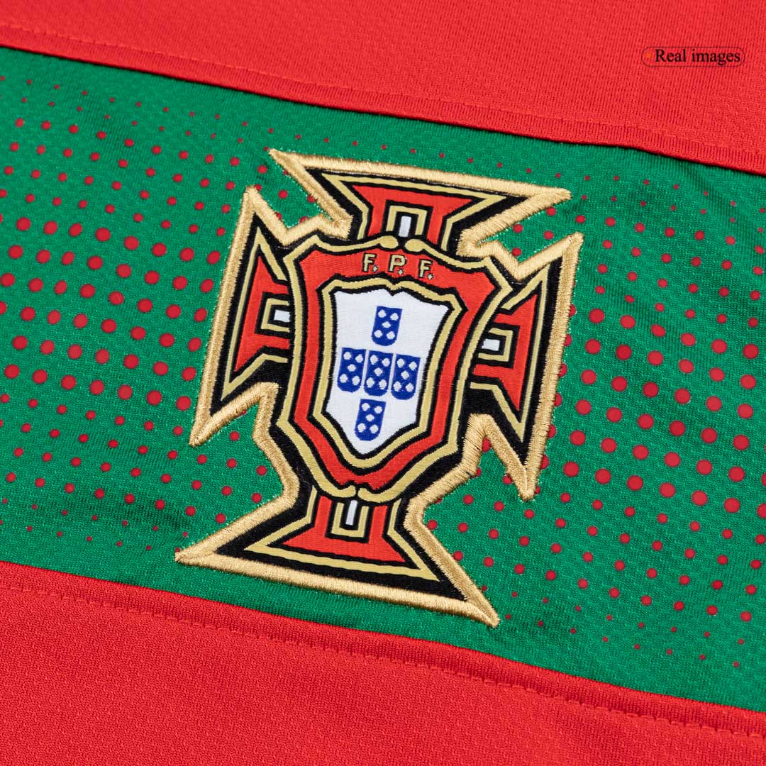 Portugal Retro Hjemmebanetrøje 2010 – Billede 7